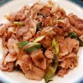 あーこ姐's cooksnap of when they made 余ったしゃぶしゃぶ用豚バラ肉で長ネギ炒め.