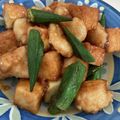 きなこもちチロル☆'s cooksnap of when they made みんな満足☆鶏＆厚揚げの照りっ照り焼き♪.
