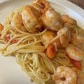 みみず◎'s cooksnap of when they made 極旨☆エビだしパスタ.