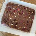 クックE6I76E☆'s cooksnap of when they made 栄養士がつくる生チョコ ブラウニー.