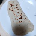 Akkers's cooksnap of when they made インドのナン　色々乗せたり　シンプルに.