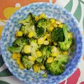 くネコまろす's cooksnap of when they made ✽お弁当に✽ブロッコリーコーンチンだけ！.