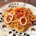 はやだい's cooksnap of when they made いかとフレッシュトマトのパスタ.