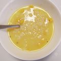 郁たん's cooksnap of when they made 簡単、コーン増量、コーンスープごはん！.