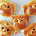 umi☆neco's cooksnap of when they made さつまいも＆クリームチーズのイヌパン.