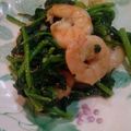ラピス's cooksnap of when they made えびとほうれん草のバターマヨネーズ炒め.