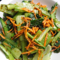 しろはる。's cooksnap of when they made 《簡単♪ 小鉢》小松菜の海苔佃煮和え.
