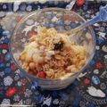 ☆hikonyan☆'s cooksnap of when they made フルーツグラノーラでバニラアイス♪.
