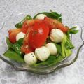 ＠迷子＠'s cooksnap of when they made モッツァレラとトマトと緑のさっぱりサラダ.