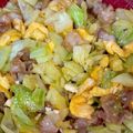 左官屋の奥さんです's cooksnap of when they made 簡単★豚バラ肉とキャベツと卵の中華炒め.