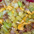 左官屋の奥さんです's cooksnap of when they made 簡単★豚バラ肉とキャベツと卵の中華炒め.
