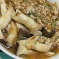 GONTA3号's cooksnap of when they made ■えりんぎ丸ごとそぼろ煮■.
