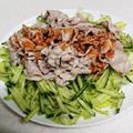 白猫あいり's cooksnap of when they made 豚こま肉deバンバンジー風サラダ.