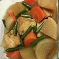 クック6EP04O☆'s cooksnap of when they made 圧力鍋で厚揚げ大根煮★どんな煮物にも可♪.