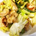 67luna's cooksnap of when they made 春キャベツと鶏肉のみそ炒め♪.