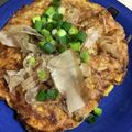 冷蔵庫レスキュー隊's cooksnap of when they made お好み焼き風 焼き卵ごはん.