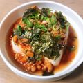 えーたん♡'s cooksnap of when they made 韓国風ピリ辛 納豆豆腐.