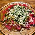 Yosshys's cooksnap of when they made 山わさびとマグロのカルパッチョサラダ.