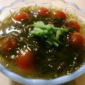 maruru-nn's cooksnap of when they made 和えるだけ☆超簡単！もずくﾄﾏﾄ♪.