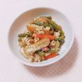 まあまま☆0403's cooksnap of when they made インゲン・人参と薩摩揚げのそぼろ餡掛け.