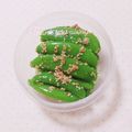 まあまま☆0403's cooksnap of when they made スナップえんどうのハニーマスタード.