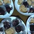 くにーくに's cooksnap of when they made おはぎ♥きな粉とあんこ.