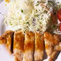 じゅにまま☆'s cooksnap of when they made 厚切り豚ロースで★簡単ポークチャップ.