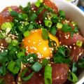 hozunyam's cooksnap of when they made 大葉香る♪絶品タレのマグロユッケ.