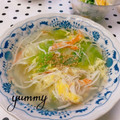 オウジリリノエ's cooksnap of when they made 白菜のとろとろ中華スープ♡.