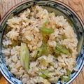 Siegfried's cooksnap of when they made 農家直伝　八尾若ごぼうの炊き込みご飯.