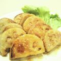 イエローバード's cooksnap of when they made 甘辛でご飯が進む♡れんこんのはさみ焼き.