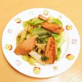★ぴよぴよ501★'s cooksnap of when they made おばあちゃんのキャベツ魚肉ソーセージ炒め.