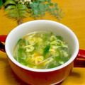 ルパンのかあさん☆彡's cooksnap of when they made これうま♪　水菜とたまごの梅スープ.