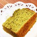 おとうふ★'s cooksnap of when they made しっとりふわふわ 抹茶シフォンケーキ.