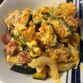 ベティ３'s cooksnap of when they made デパ地下風♡オニオンかぼちゃサラダ♡.