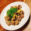ちゃちゃまる26's cooksnap of when they made ウマすぎ注意！砂肝のニンニク柚子胡椒炒め.