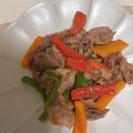 amキッチン's cooksnap of when they made 簡単♫節約♫チンジャオロース.