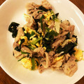 ♡ｍｉｋｉ♡'s cooksnap of when they made 豚バラほうれん草の中華風炒め.