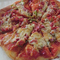 あまはやママ's cooksnap of when they made 基本のピザ生地 もちもちタイプ.