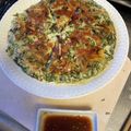 大阪のちゃーちゃん's cooksnap of when they made 水菜とわけぎのチヂミ.