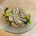 yuka119's cooksnap of when they made ブロッコリーと豚こま肉deおかずサラダ.