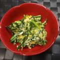 柴山めぐみ's cooksnap of when they made 春だ！野草だ！ノビルの葉の卵とじ.