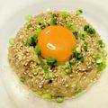 azbjbn's cooksnap of when they made お酒にピッタシ＊さば缶でなめろう＊.