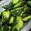 けっちゃま's cooksnap of when they made きゅうりの即席からし漬.