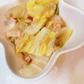 まんまるポッケ's cooksnap of when they made レンジで簡単＊白菜のツナ和え.