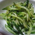 けっちゃま's cooksnap of when they made １人１本食べれるきゅうりのサラダ♡簡単♡.