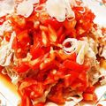earth。's cooksnap of when they made 和風トマトソースかけ★冷しゃぶ.