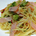 kyootan's cooksnap of when they made フキノトウのペペロンチーノ.