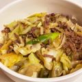 saku39717's cooksnap of when they made 簡単！キャベツの肉味噌炒め.
