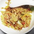 のんちむ。's cooksnap of when they made 親子丼の具をリメイク☆簡単チャーハン☆.